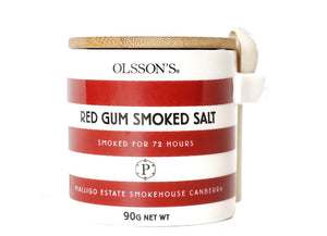 Olsson's Red Gum Smoked Salt Flakes Jar 90g