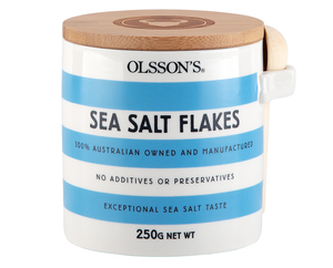 Olsson's Ceramic Jar Sea Salt Flakes 250g
