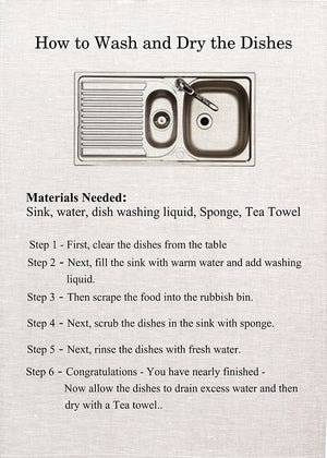 How To Wash & Dry Linen Tea Towel