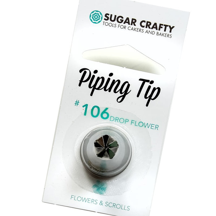 Piping Tip #106 Drop Flower3