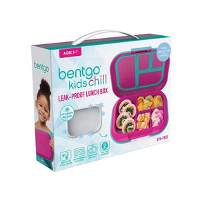 BentGo bento Chill Lunch Box Fuchsia Teal