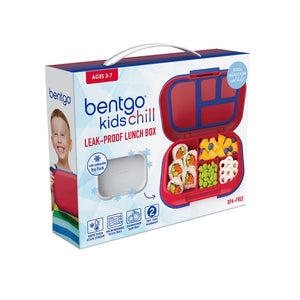 BentGo bento Chill Lunch Box Red Royal
