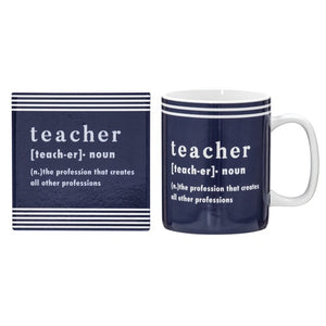Teacher of the Year Teach Mug & Coaster