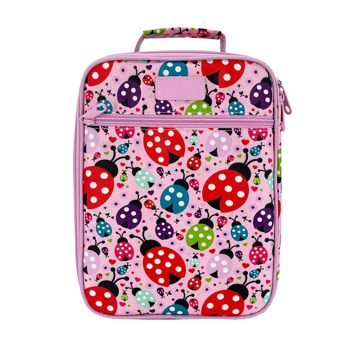 Insulated Junior Lunch Bag Lovely Ladybugs