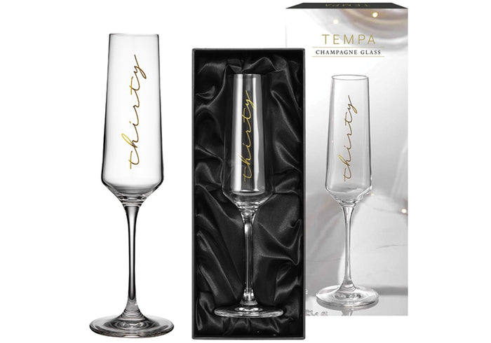 Celebration Thirty Champagne Glass