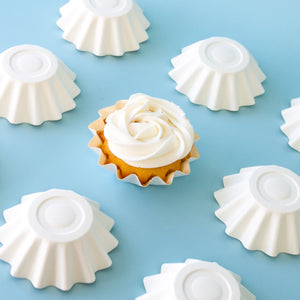 Bloom Baking Cups WHITE