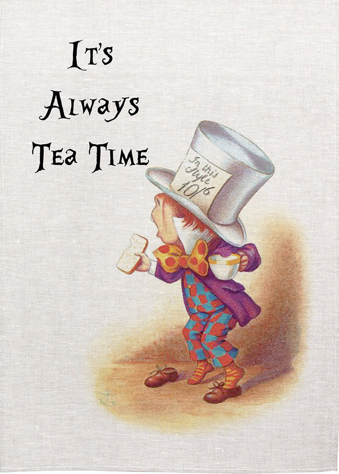 Alice - It's Always Teatime Teatowel