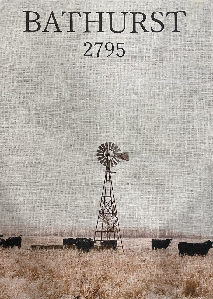 Bathurst 2795 Linen Teatowel