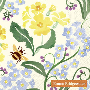 Paper Lunch Napkins - Emma Bridgewater Forget Me Not and Primrose