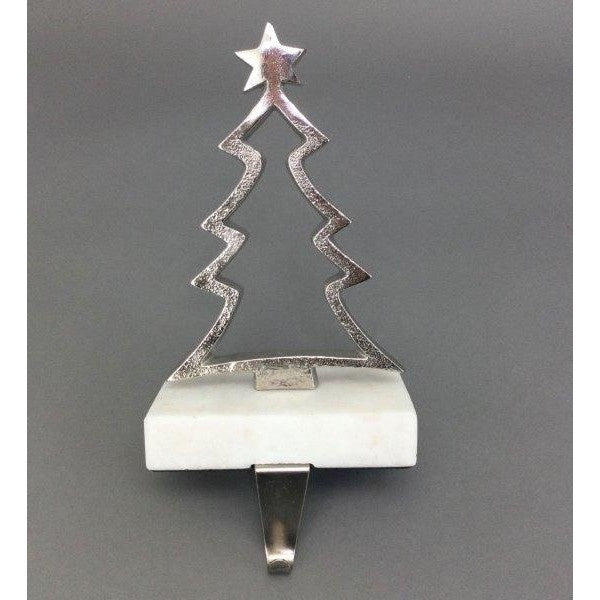 Silver Tree Stocking Holder