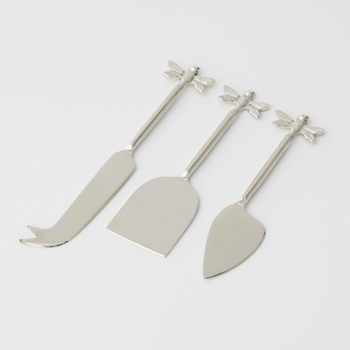 Dragonfly Cocktail Cheese Knives Set of 3