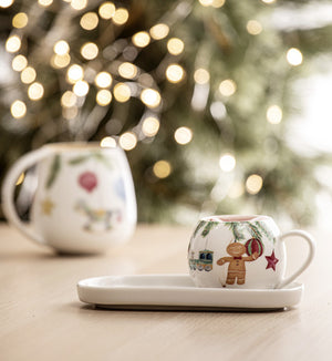 Hanging out for Christmas Mug & Plate Set