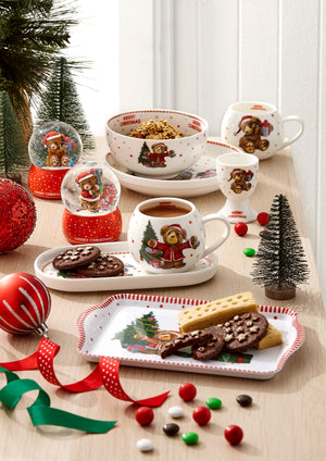 Honey Pot Bear Xmas Mug & Plate Set