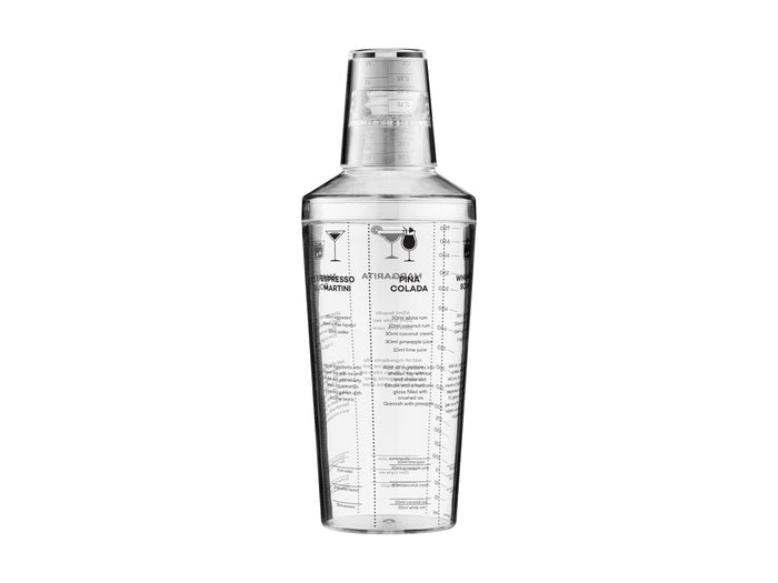 Cocktail & Co Cocktail Recipe Shaker 700ML Gift Boxed