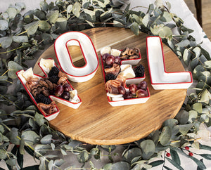 Letters Bowl Set