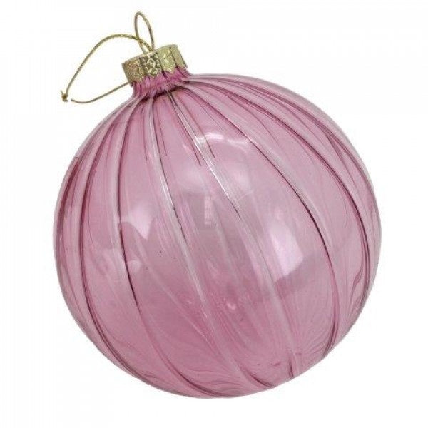 Pink Sheer Ball Hanging