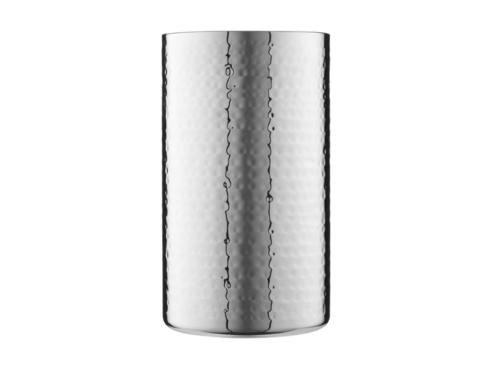 Cocktail & Co Lexington Hammered Wine Cooler Silver Gift Boxed