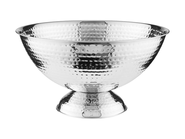 Cocktail & Co Lexington Hammered Champagne Bowl Silver