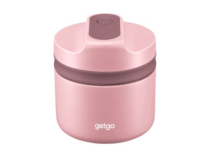 getgo Double Wall Insulated Food Container 500ML Pink Gift Boxed