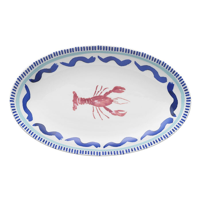 Riviera Oval Platter 32cm Lobster