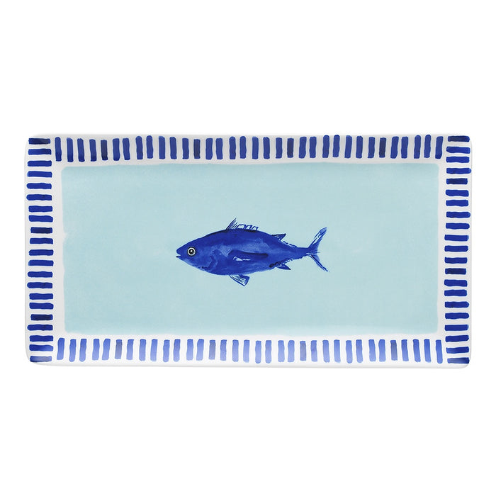 Riviera Rectangle Platter 29.5cm Fish