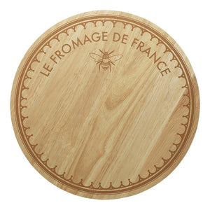Le Fromage Round Wooden cheese Board 40cm