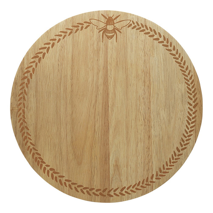 Le Fromage Round Wooden cheese Board 30cm