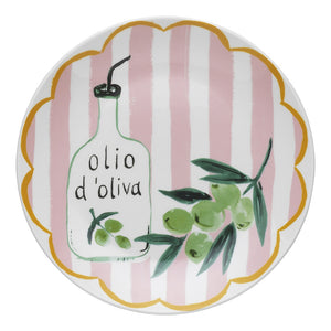 Cucina Side Plate 20cm Olive