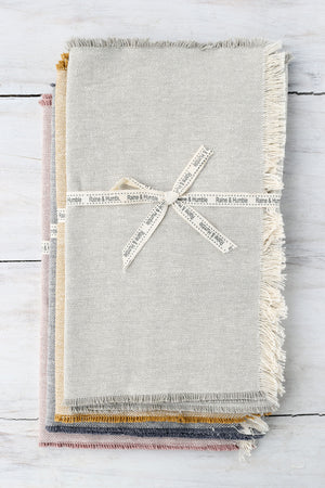 Heidi Table Runner Charcoal