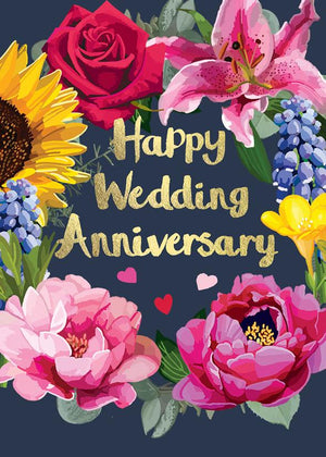 SK Card Happy Wedding Anniversary FF075H