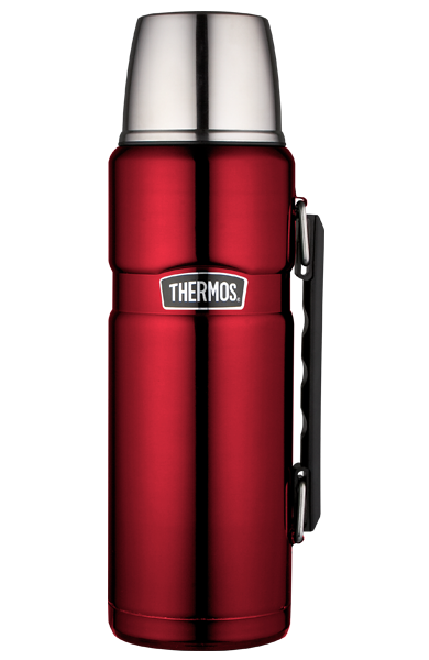 Stainless King 1.2L Flask Red