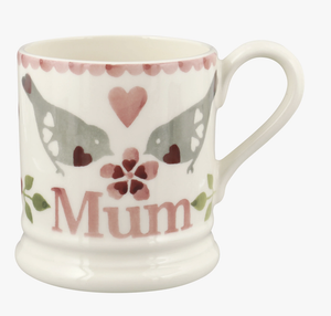 Lovebirds Mum 1/2 Pint Mug