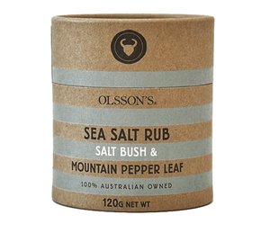 Salt Bush & Mountain Pepper Leaf Salt Rub 120g