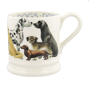 Dogs All Over 1/2 Pint Mug