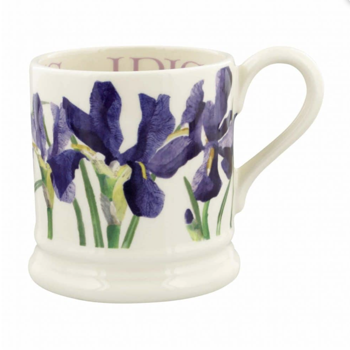 Flowers Blue Iris 1/2 Pint Mug