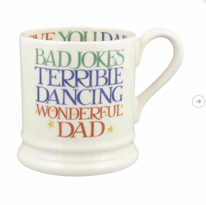 Rainbow Toast Wonderful Dad 1/2 Pint Mug