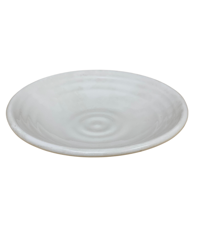 Small Tapas Plate White