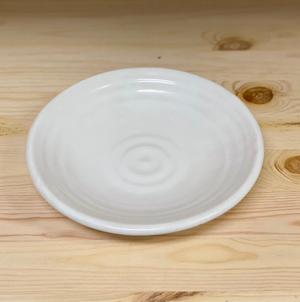Small Tapas Plate White