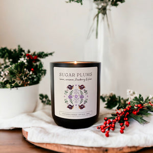 Sugar Plums Christmas Candle