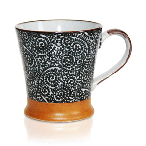 Japan Spiral Black Tea Mug