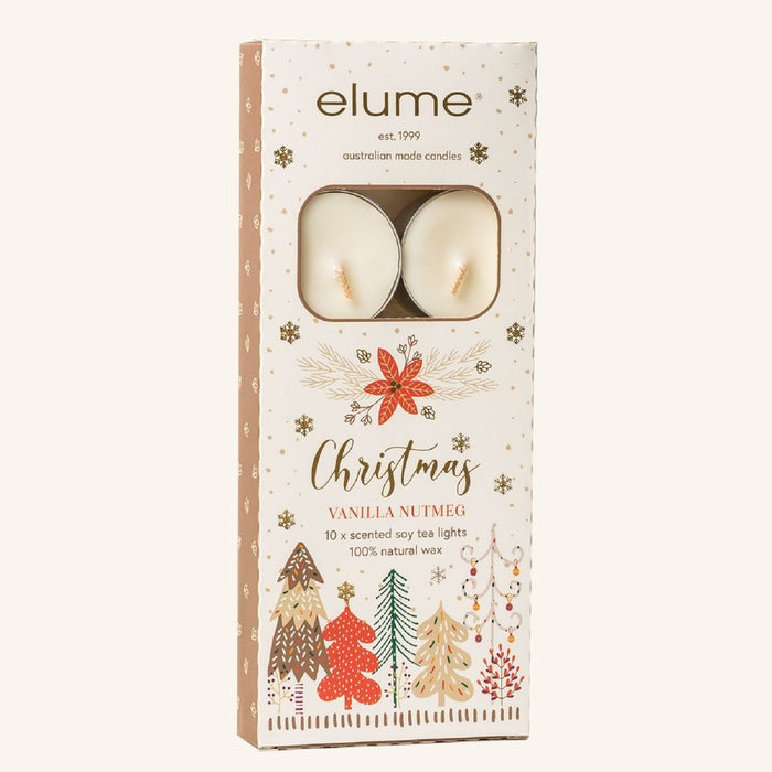 Christmas Vanilla Nutmeg Tealights