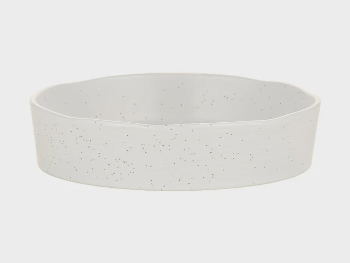 Onni Bowl 15x3.5cm Speckle White