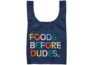 Eco Recycled PET Foods Before Dudes Tote Bag