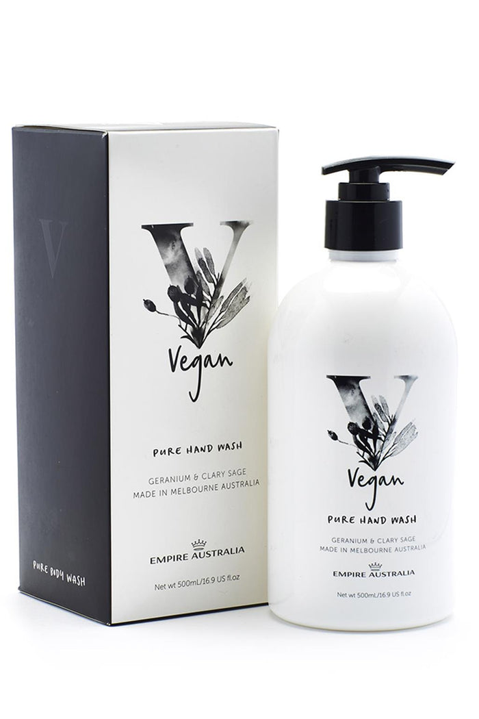 Vegan Geranium & Clary Sage Hand Wash 500ml