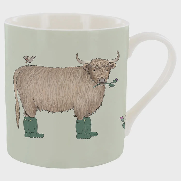 Emma Lawrence Highland Cow Mug