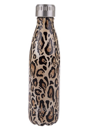 Drink Bottle 500ml Leopard