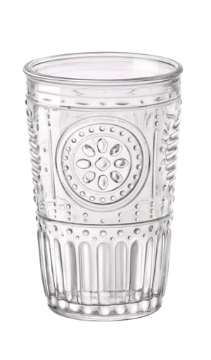 BR Romantic Aqua Water Glass