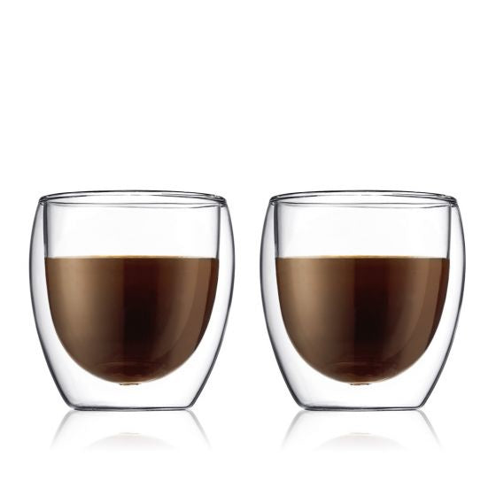 Pavina Double Wall Glass Small Set 2