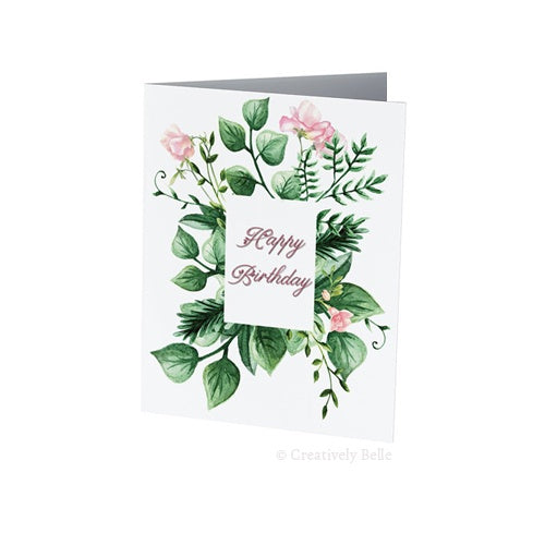 Greeting Card - Sweet Pea Birthday