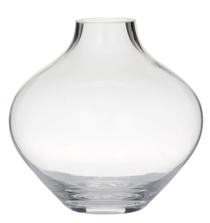 idah Vase 16x17.5cm Clear